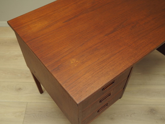 Image 1 of Teakhouten bureau, Deens ontwerp, 1970S, Productie: Denemarken