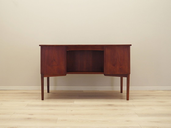 Image 1 of Teakhouten bureau, Deens ontwerp, 1970S, Productie: Denemarken