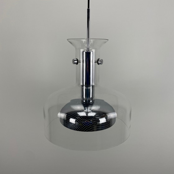 Image 1 of Zweedse 'Crystal' hanglamp van Anders Pehrson voor Atelje Lyktan 1970