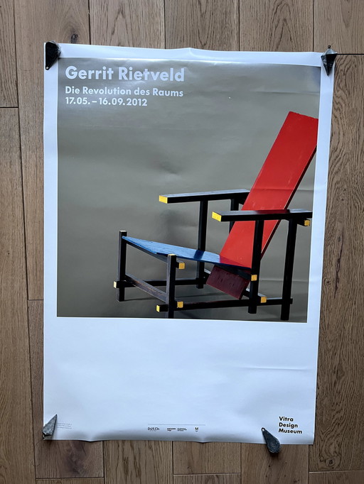 Poster Vitra Design Museum Gerrit Rietveld Eames Perriand