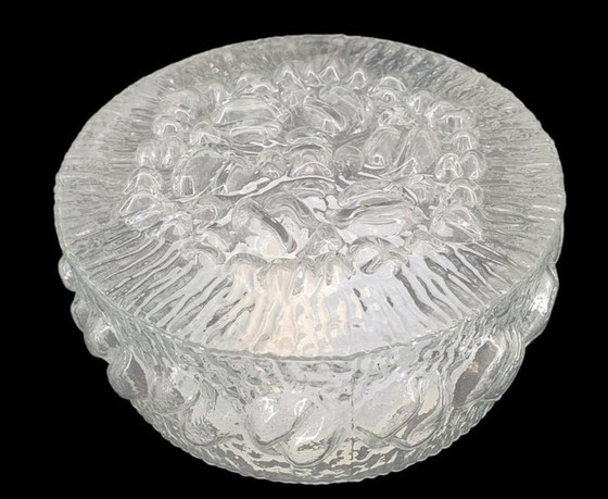 Image 1 of 1047 vintage glazen plafonniere, plafondlamp