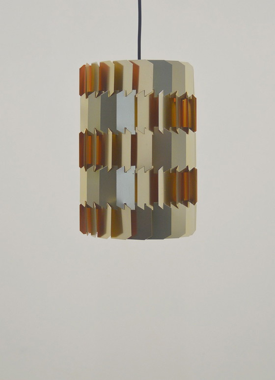 Image 1 of Deense Facet lamp ontworpen door Louis Weisdorf voor Lyfa, jaren '60