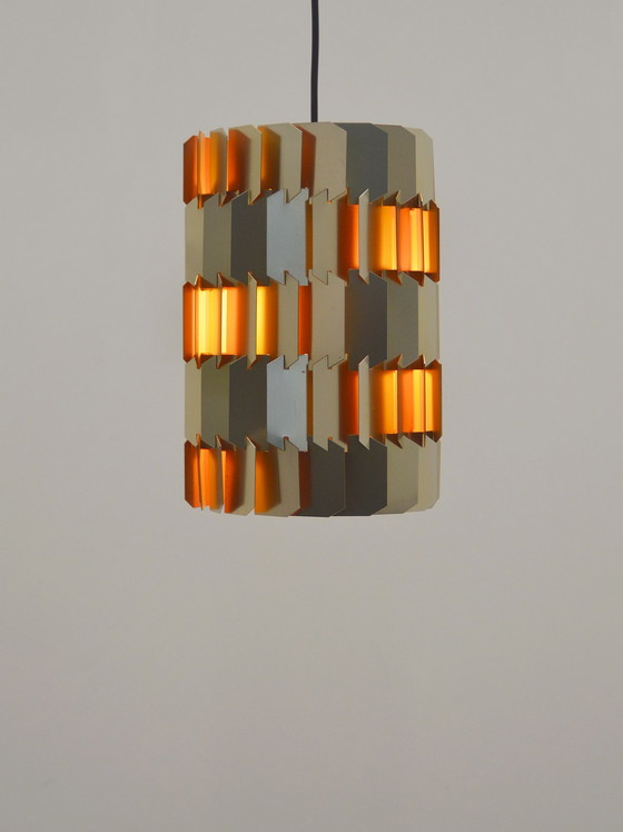 Image 1 of Deense Facet lamp ontworpen door Louis Weisdorf voor Lyfa, jaren '60