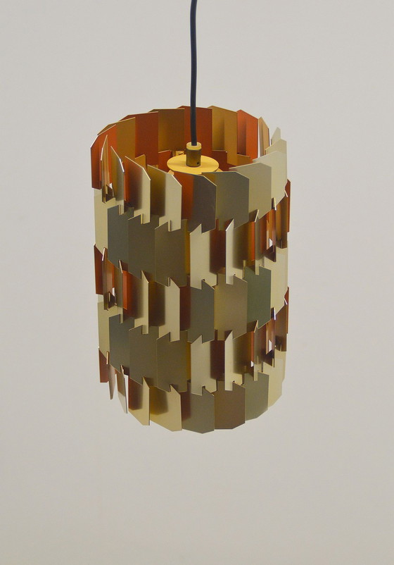 Image 1 of Deense Facet lamp ontworpen door Louis Weisdorf voor Lyfa, jaren '60