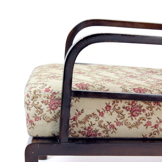Image 1 of Vintage houten fauteuil, Tsjecho-Slowakije jaren 1940