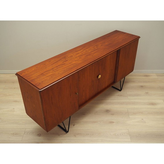 Image 1 of Vintage teakhouten dressoir, Denemarken 1970