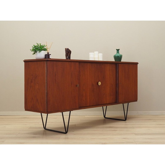 Image 1 of Vintage teakhouten dressoir, Denemarken 1970