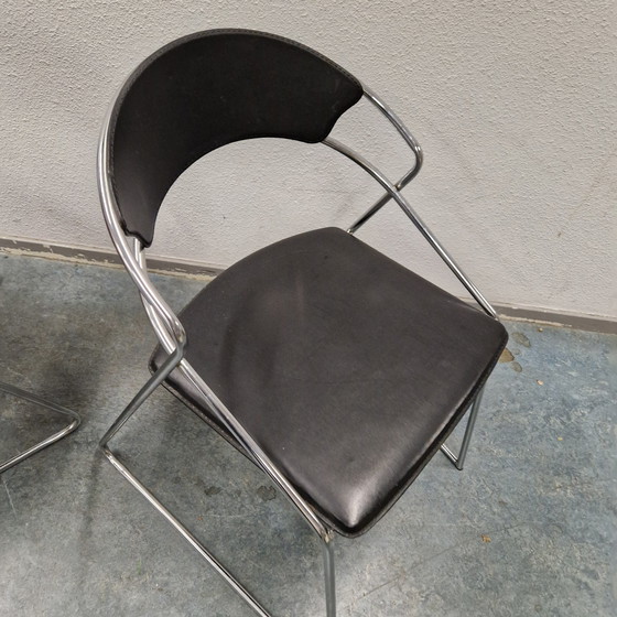 Image 1 of Set Van 4 Vintage Eetkamer Stoelen 