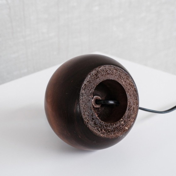 Image 1 of Vintage houten lamp, Frankrijk 1980