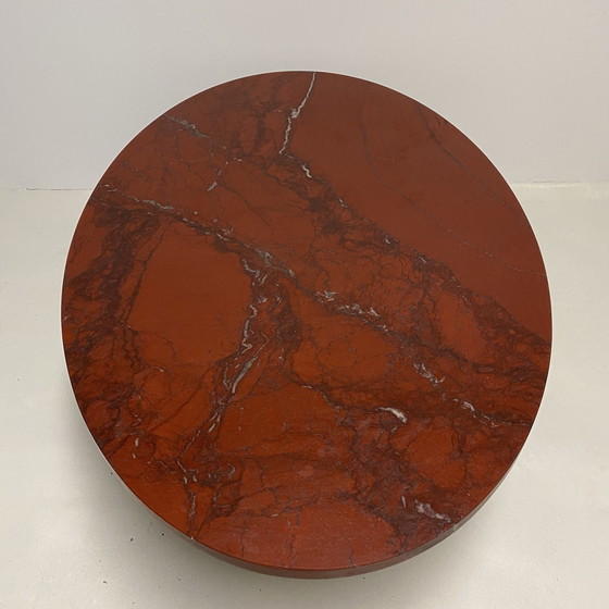 Image 1 of Marmer Rosso Levanto design salontafel jaren 70