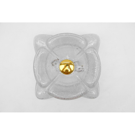 Image 1 of Vintage Murano glazen plafondlamp van Doria Leuchten, Duitsland 1970