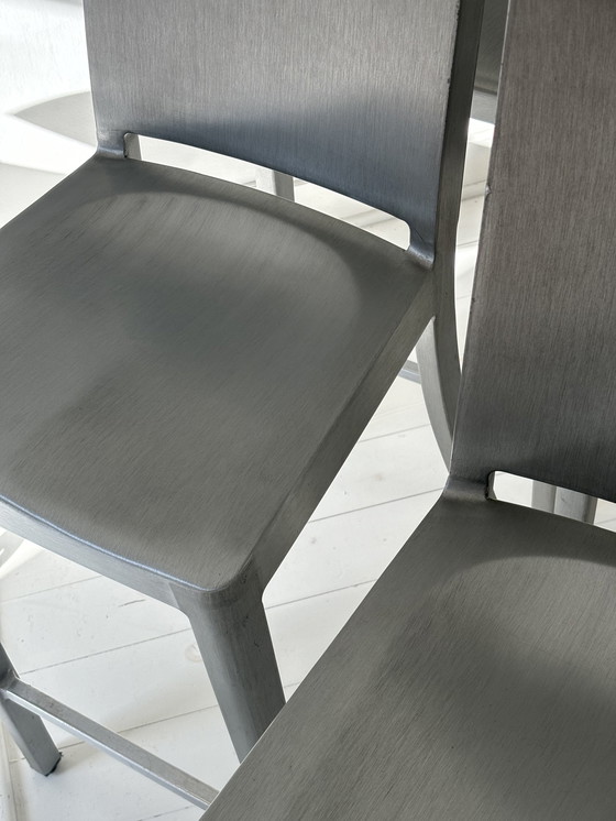 Image 1 of 4X Philippe Starck Emeco Hudson Barkrukken 