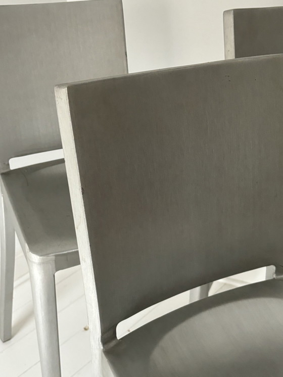 Image 1 of 4X Philippe Starck Emeco Hudson Barkrukken 