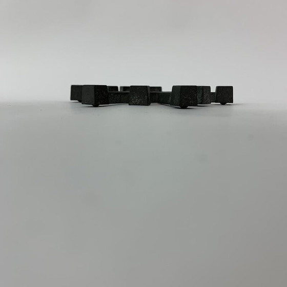 Image 1 of Vintage gietijzeren kandelaar van Jens H. Quistgaard voor Paro, Denemarken 1960