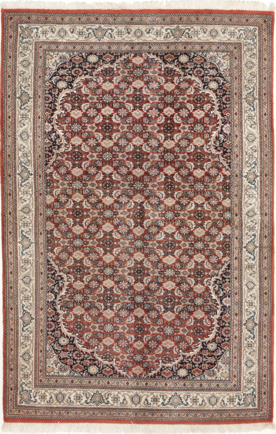 Image 1 of Originele Indo Sarough van Wol 200 X 125 Cm Topconditie