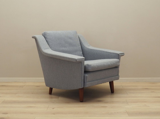 Image 1 of Grijze fauteuil, Deens ontwerp, 1960S, Productie: Denemarken