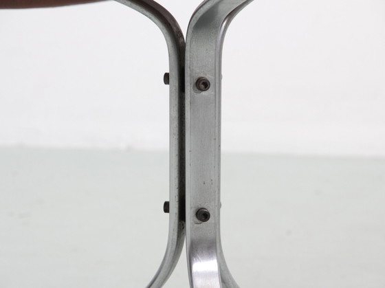 Image 1 of Suite van 4 Scandinavische stoelen Model Pk9 Originele uitgave K. Christiansen