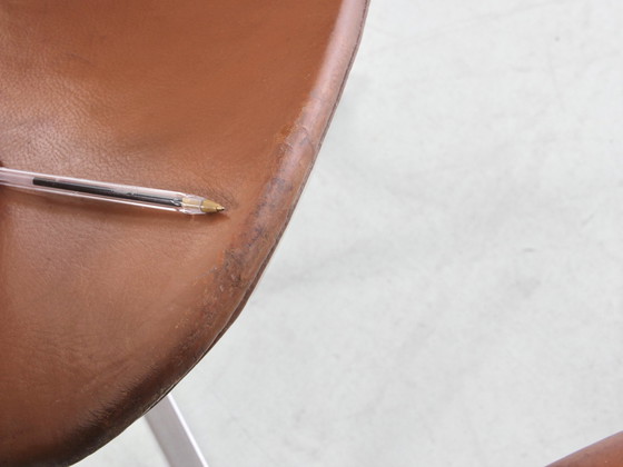 Image 1 of Suite van 4 Scandinavische stoelen Model Pk9 Originele uitgave K. Christiansen