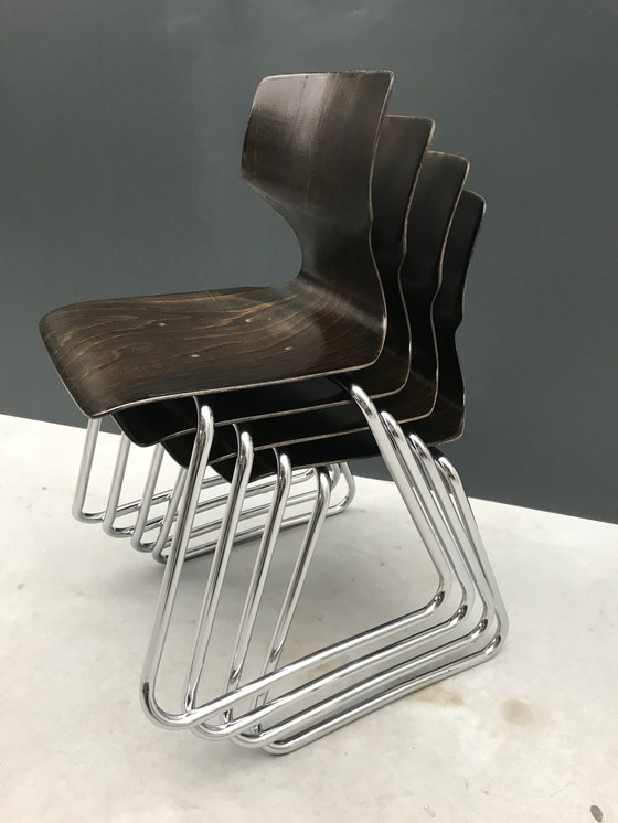 Image 1 of 4 Pagholz Flototto schoolstoelen 