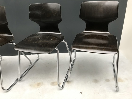 Image 1 of 4 Pagholz Flototto schoolstoelen 