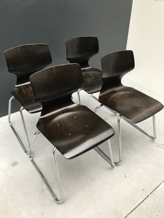 Image 1 of 4 Pagholz Flototto schoolstoelen 