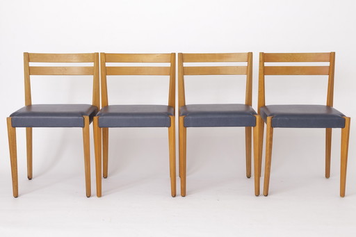 4xThonet Stoelen Vintage 1970S - Duits Ontwerp