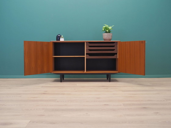 Image 1 of Teakhouten kast, Scandinavisch ontwerp, 1960S, Ontwerper: Bertil Fridhagen, Vervaardiging: Bodafors