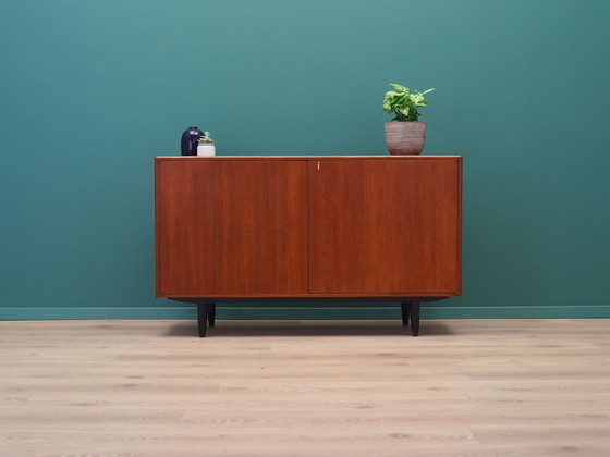 Image 1 of Teakhouten kast, Scandinavisch ontwerp, 1960S, Ontwerper: Bertil Fridhagen, Vervaardiging: Bodafors