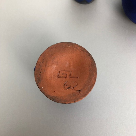 Image 1 of Set van 3 vintage keramieken ateliervazen door Gerhard Liebenthron, Duitsland 1960