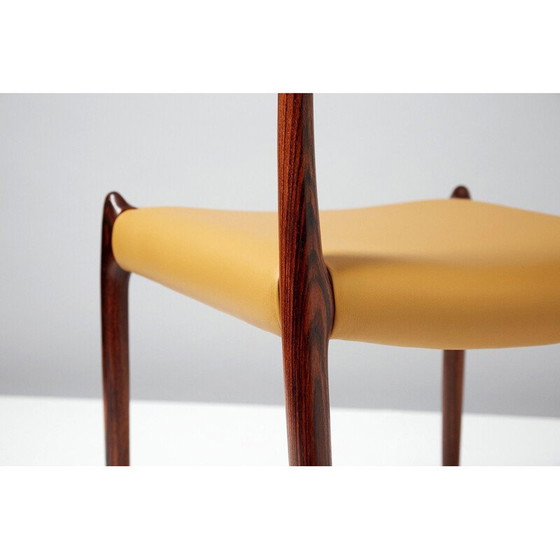 Image 1 of Set van 8 vintage eetkamerstoelen, palissander, model 78, 1962