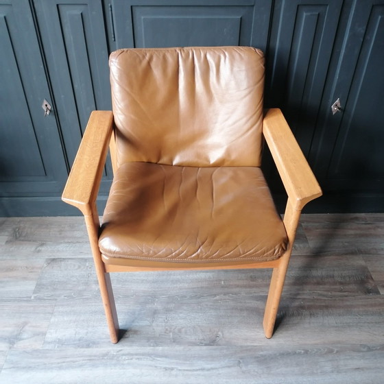 Image 1 of Design Fauteuil Laszlo Mazák Voor Wiesner-Hager