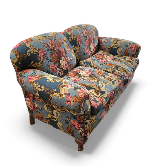 Image 1 of Howard Sons Floral Sofa Verbluffende Staat Gewichtige Sofa 100 Kg Flora Sofa