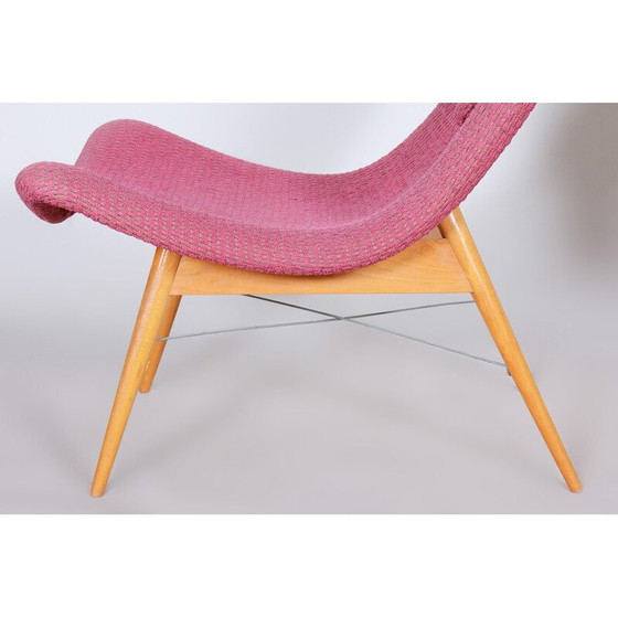 Image 1 of Paar Mid Century fauteuils van Miroslav Navratil, Tsjechië 1950