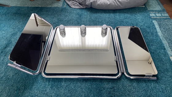 Image 1 of Vintage spiegel met lampjes