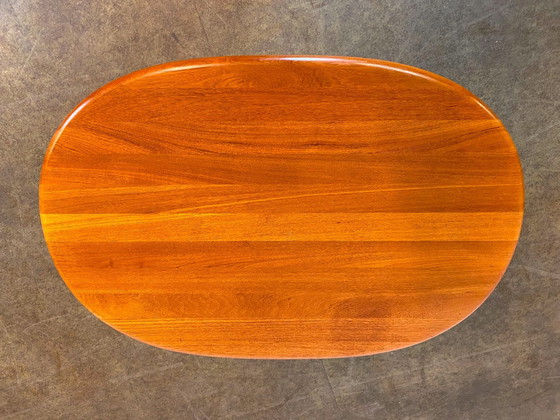 Image 1 of Midcentury teakhouten salontafel Glostrup 1960 Vintage