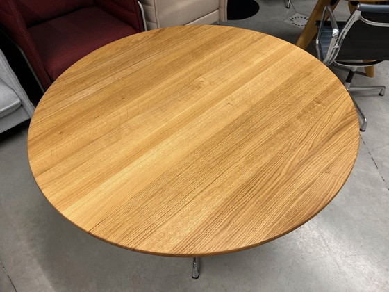 Image 1 of Vitra Eames Dining Tafel, Massief, 130Cm