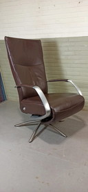 Leer Recliner Draaibare Fauteuil Fauteuil