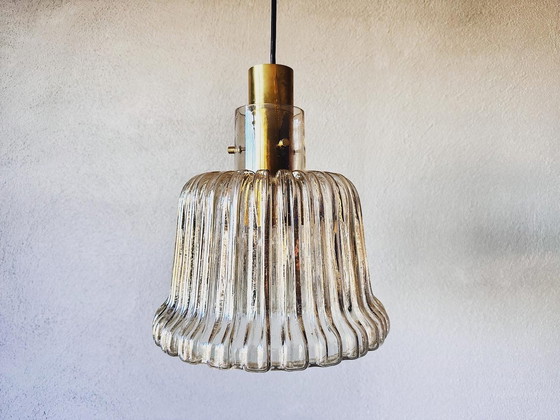 Image 1 of Vintage Glashütte Limburg hanglamp