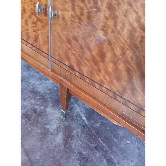 Image 1 of Vintage gelakt houten dressoir, 1960