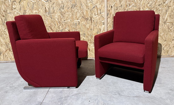 Image 1 of Leolux Design Bank Met Twee Fauteuils