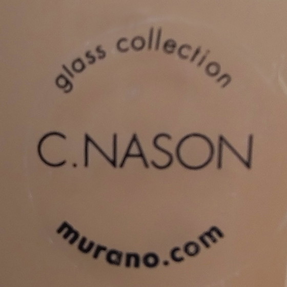 Image 1 of Verbazingwekkende vaas uit 2000 van Carlo Nason in Murano glas. Gemaakt in Italië