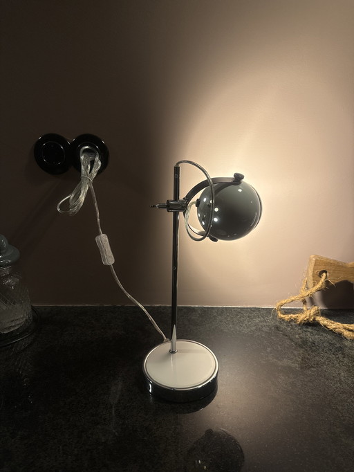 Leitmotiv Present Time Vintage Tafellamp Bureaulamp Eyeball Wit