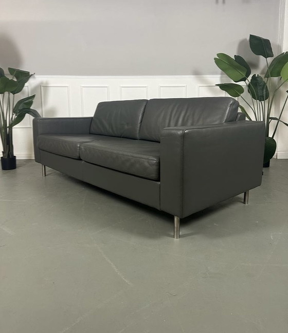 Image 1 of Bolia Scandinavië Sofa Designer Leren Bank Levering Mogelijk