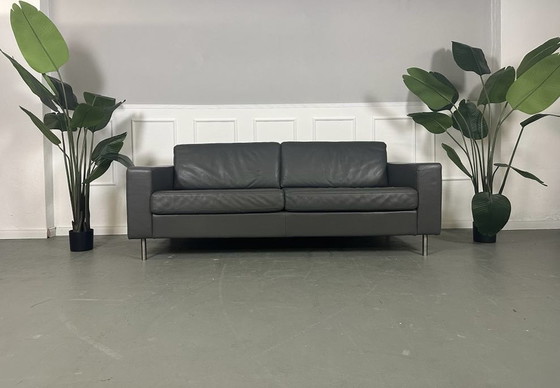 Image 1 of Bolia Scandinavië Sofa Designer Leren Bank Levering Mogelijk