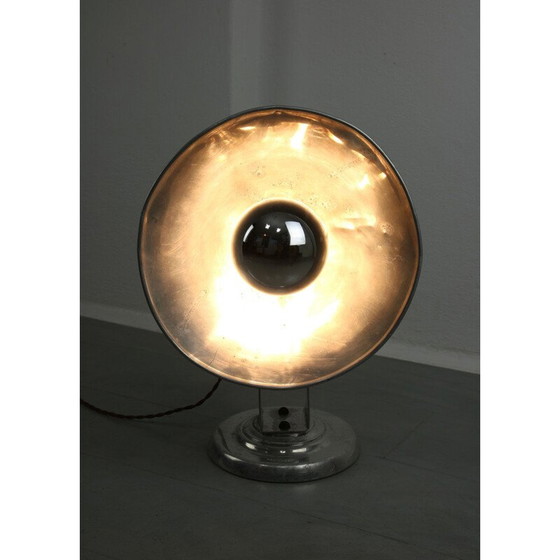 Image 1 of Vintage verstelbare aluminium tafellamp, 1950