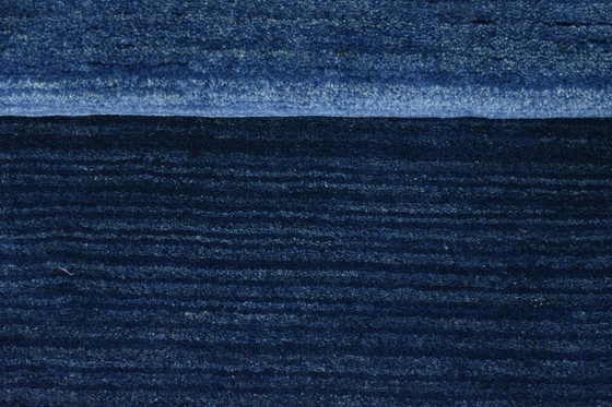 Image 1 of Handgeknoopt Gabbeh Loribaft - 145 X 72 Cm - Blauw