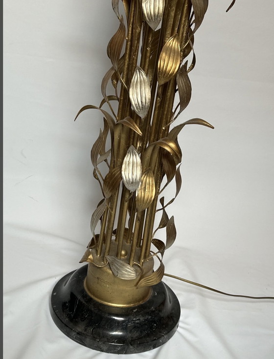 Image 1 of Vloerlamp L’originale SRL Italia Murano kelken vergeuld