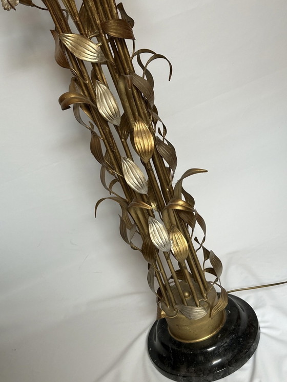 Image 1 of Vloerlamp L’originale SRL Italia Murano kelken vergeuld