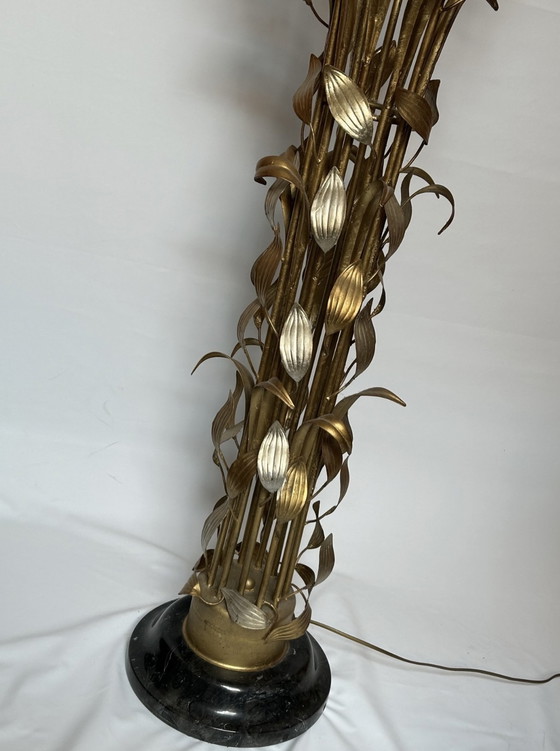 Image 1 of Vloerlamp L’originale SRL Italia Murano kelken vergeuld