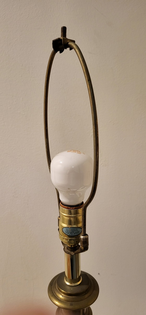 Image 1 of Twee Stiffel Style Lampen Hollywood Regency